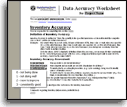 Data Accuracy Worksheet